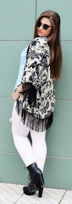 Outfit of the Day ~ Kimono floral - ZAFUL