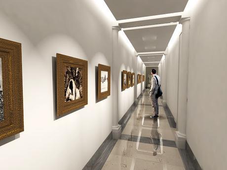 Lo digital se convierte en tangible. Infografía de vivienda en el barrio de Salamanca.