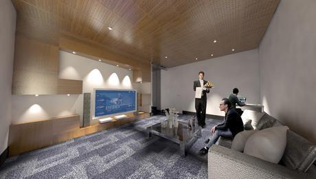 Lo digital se convierte en tangible. Infografía de vivienda en el barrio de Salamanca.