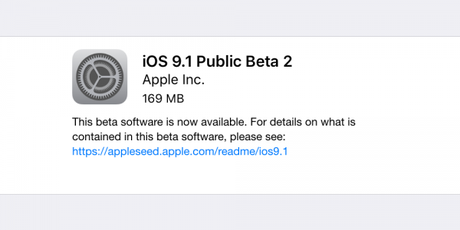 Actualización pública para iOS 9.1 actualización iOS