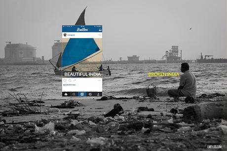 “Broken India”, la realidad que esconden las fotos de viajes que compartimos en las redes