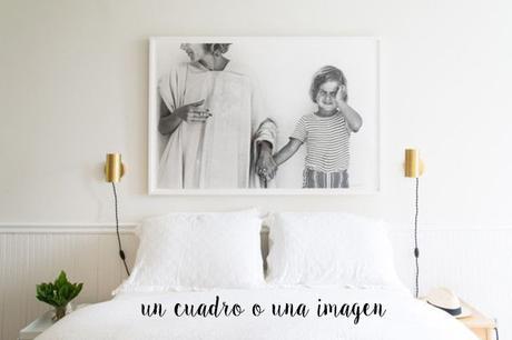 Ideas camas sin cabecero - Bed without headboard