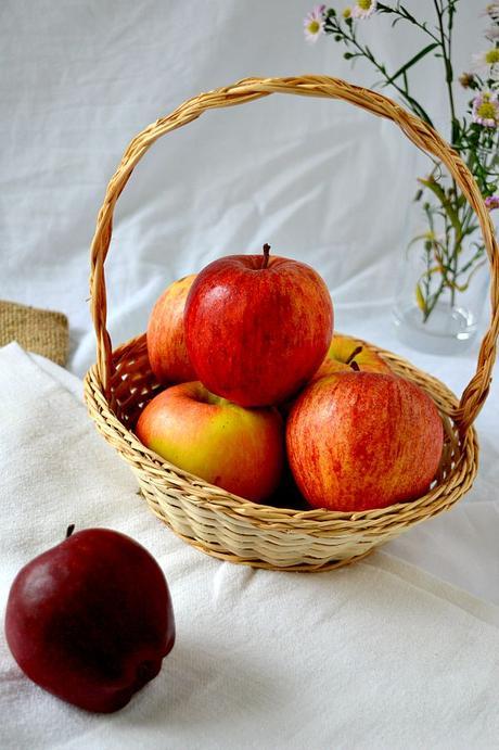 Candy bar de manzanas para Blancanieves y los siete enanitos - Una Galleta, un Cuento Candy bar de manzanas para Blancanieves y los siete enanitos - Una Galleta, un Cuento