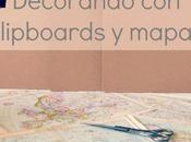 Ideas para decorar mapas
