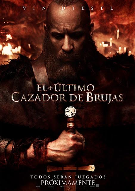 EL ÚLTIMO CAZADOR DE BRUJAS. Carteles de personajes disponibles. ESTRENO EN CINES EL 30 DE OCTUBRE.‏ EL ÚLTIMO CAZADOR DE BRUJAS. Carteles de personajes. ESTRENO EN CINES EL 30 DE OCTUBRE.