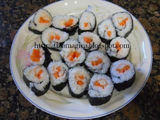 Cocina con niños: sushi fácil