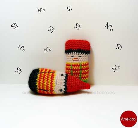 muñecos tipicos  catalananes