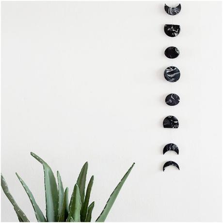 9 Ideas para decorar con lunas