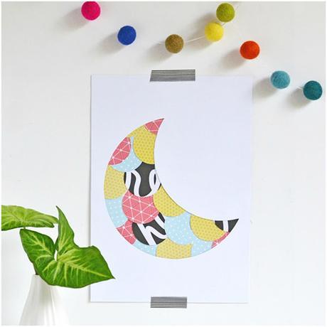 9 Ideas para decorar con lunas