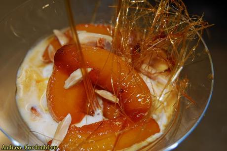 PÊCHE MELBA - MELOCOTONES MELBA. POSTRE OVOLACTEOVEGETARIANO. SIN GLUTEN