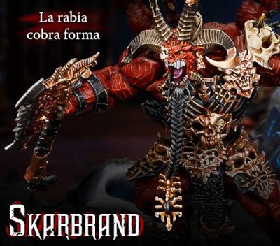 Prepedido de Skarbrand de Games Workshop