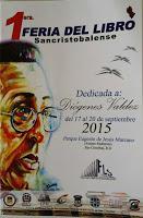 I Feria del libro Sancristobalense, dedicada al escritor Diógenes Valdez