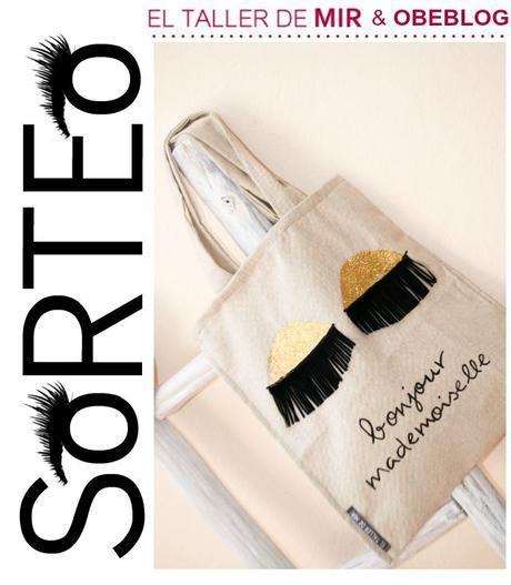 SORTEO | 'Tote Bag' estampado pestañas SORTEO_Tote_Bag_estampado_pestañas_ObeBlog