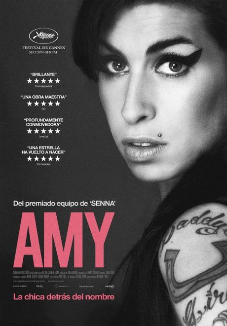 Lunes 19 y Martes 20 Octubre, debuta documental sobre #AmyWinehouse en @CinemarkChile
