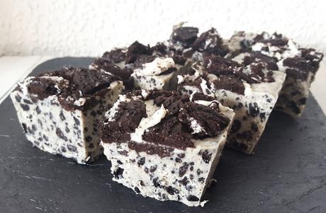 Fudge de oreo.