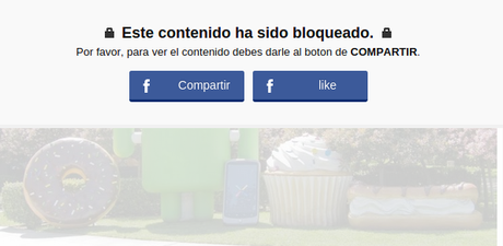 Harto de chantajes en la red