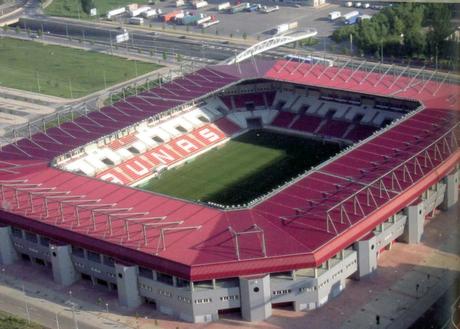 Las Gaunas, el estadio del CD Logroñés.