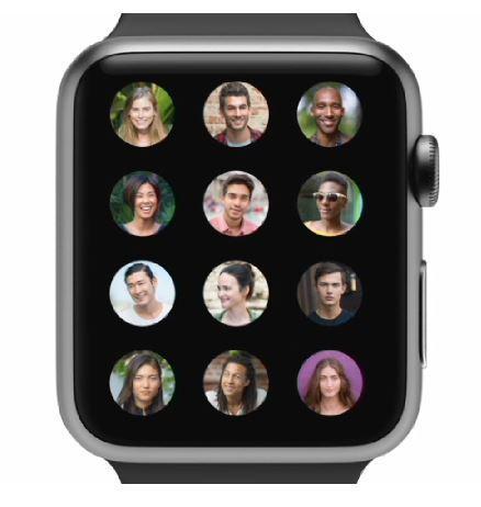 Cómo se puede crear varios grupos de contactos en el Apple Watch apple-watch-amigos