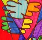 Pintando un paisaje de  forma creativa