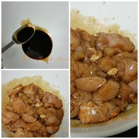 Pollo al limón chino