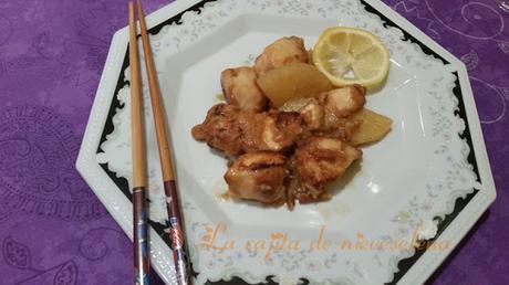 Pollo al limón chino