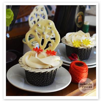 CUPCAKES AL PEDRO XIMENEZ Y DATILES - CONCURSO INTERNACIONAL DE CUPCAKES FERIA DE ABRIL