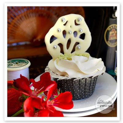 CUPCAKES AL PEDRO XIMENEZ Y DATILES - CONCURSO INTERNACIONAL DE CUPCAKES FERIA DE ABRIL