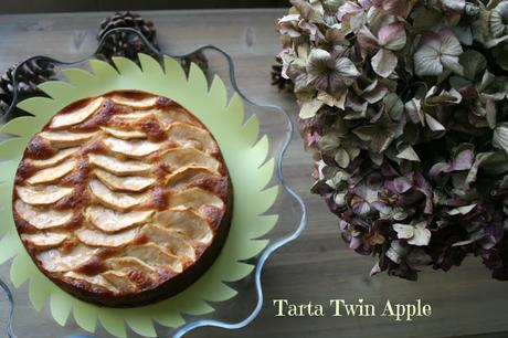 tarta twin apple, tarta de manzana