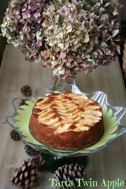 tarta twin apple, tarta de manzana