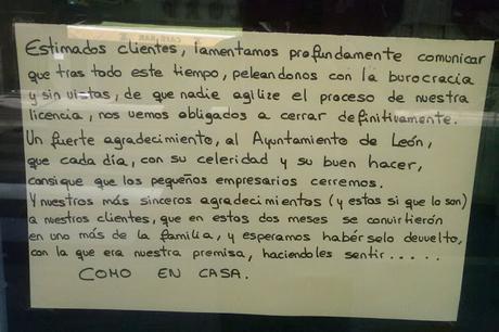 AUTÓNOMOS QUE SE AHOGAN Y LOCALES QUE CIERRAN