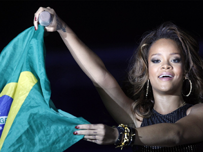 Rihanna en la jornada más cool de Rock in Río