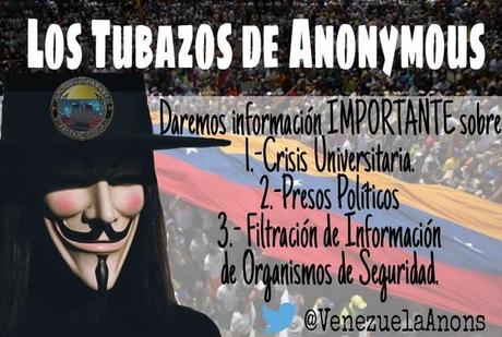 Tubazos de Anonymous, presos políticos