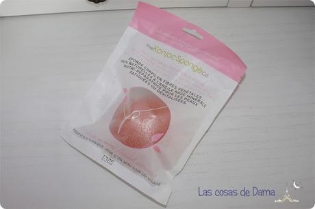 Esponja Facial de Arcilla Rosa de Konjac Sponge