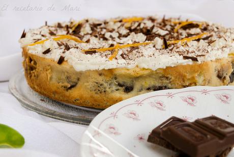 Tarta marmolada chocolate naranja 1