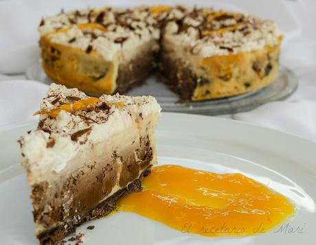Tarta marmolada chocolate naranja 3