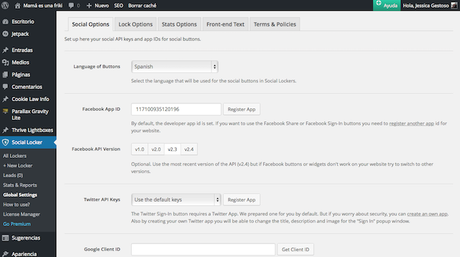 Plugin Social Locker: el plugin que aumenta tus visitas configurar-social-locker
