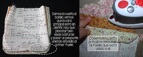 Bolsillo Cargo en U /Bolsillo bolso