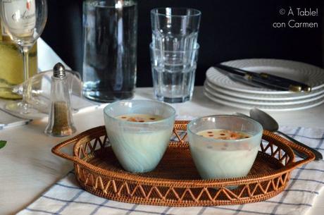 Vichyssoise con Gambas