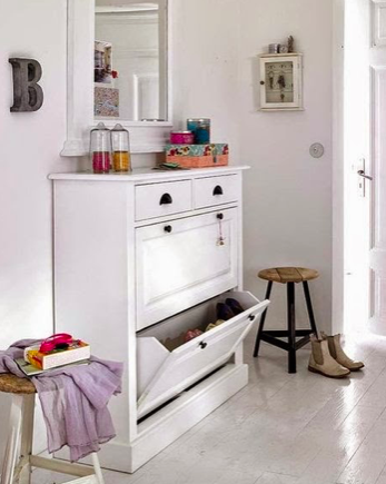 Ideas para decorar y sacar partido al recibidor con elementos auxiliares prácticos