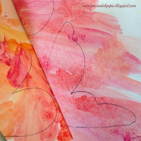 Dibujar silueta mariposa