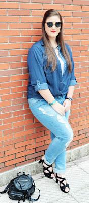 Outfit of the Day ~ Total Look Denim - Evolution Women's