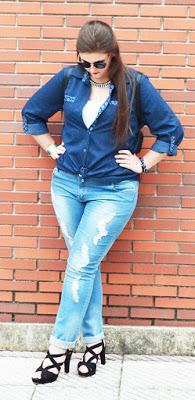Outfit of the Day ~ Total Look Denim - Evolution Women's