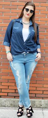 Outfit of the Day ~ Total Look Denim - Evolution Women's