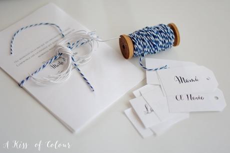 DIY. Escort card kit