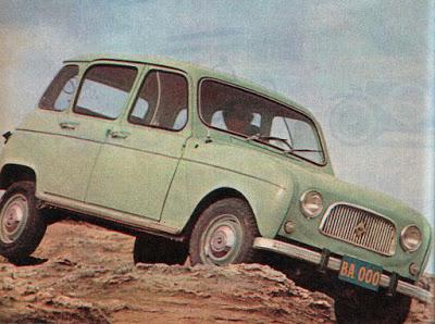 Renault 4 L, en su primera versión