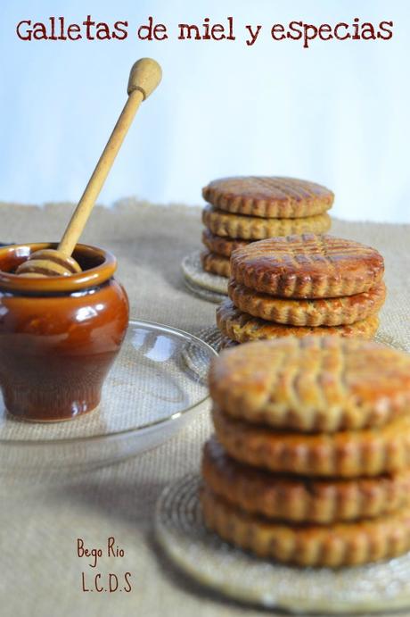 Galletas de miel y especias