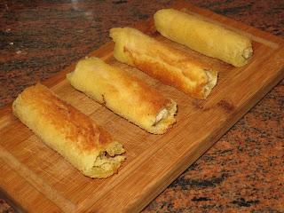 FLAMENQUINES DE PAN DE MOLDE