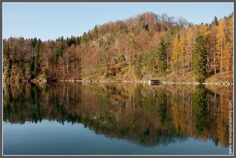 Lago Alpsee Baviera (Alemania)