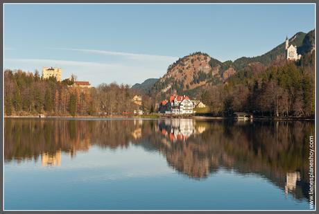 Lago Alpsee y Castillos Baviera (Alemania)