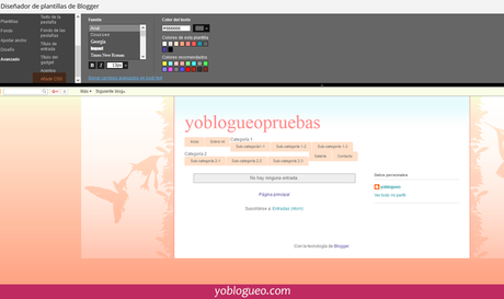 Como hacer un menu desplegable en blogger sin usar javascript